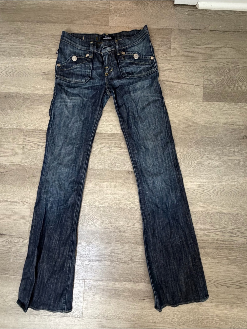Rock & Republic Dark Blue Flare Jeans